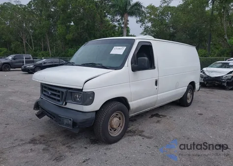 2005 Ford E-150 Commercial/Recreational z USA, uszkodzony, nr VIN 1FTRE14W75HA41442